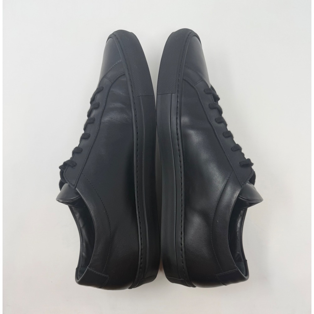 Common Projects Achilles Low Top Sneaker Black Size 11 US 44 EU - Picture 4 of 10